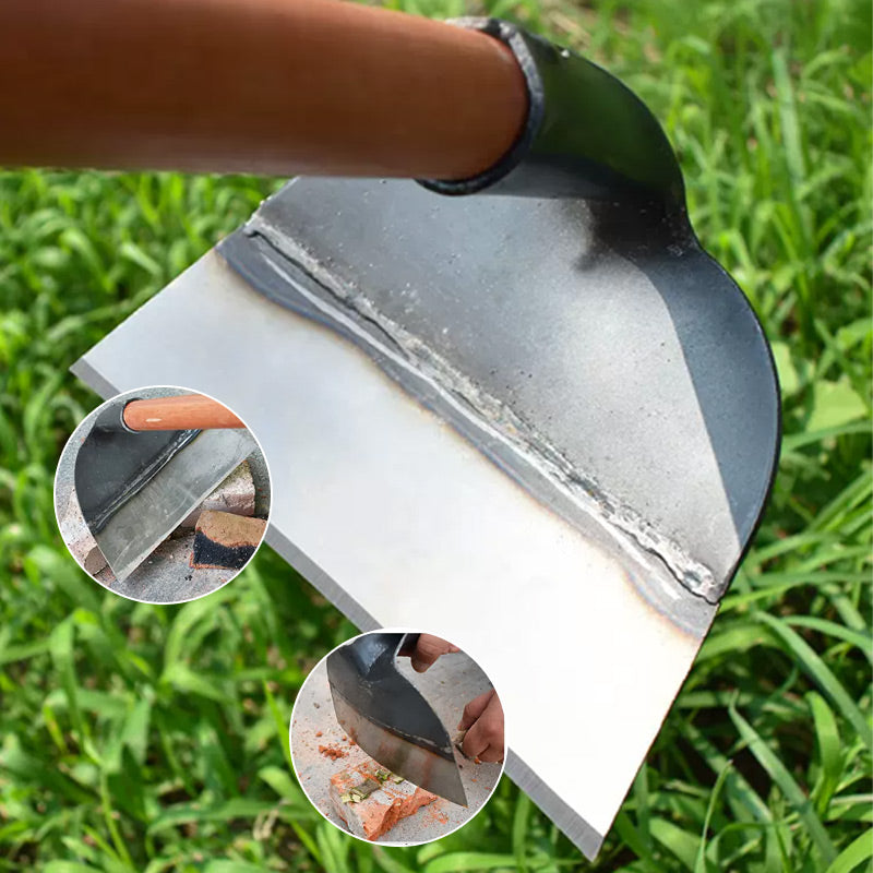⛏️2025 Neues Upgrade🍀🔥Heavy-Duty Stahl Landwirtschaft Gartenarbeit Unkrautjäten Hacke Kopf