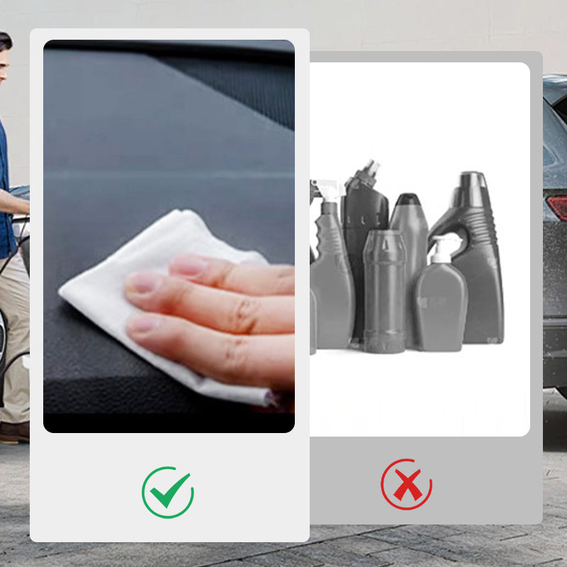 🚗 KAUFEN 1 ERHALTEN 2! ✨ 2025 Verbesserte Autoglas-Ölfilm-Entfernungstücher - Beseitigt Sofort Fett und Schmutz für Kristallklare Sicht 🌟🧼
