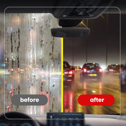 🚗 KAUFEN 1 ERHALTEN 2! ✨ 2025 Verbesserte Autoglas-Ölfilm-Entfernungstücher - Beseitigt Sofort Fett und Schmutz für Kristallklare Sicht 🌟🧼
