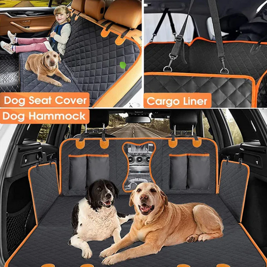 Wasserdichte Auto-Rücksitzabdeckung für Hunde 🐶🚗💦