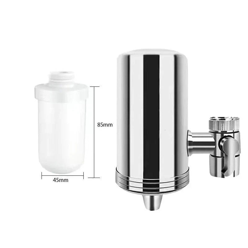 🔥 HOT SALE 50% OFF 🔥  Installationsfreier Edelstahl Haushalt Wasserhahn Wasserreiniger