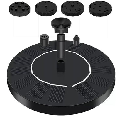 💎 -50% SOLAR-SPRINGBRUNNEN! 💎 4 Düsen, Kabellos & Schwebend für Garten, Teich & Vogelbad