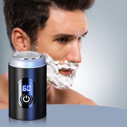 Mini Portable Rechargeable Shaver with Digital Display