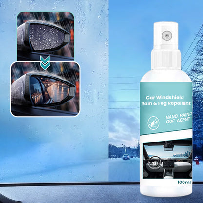 Car Windshield Rain & Fog Repellent