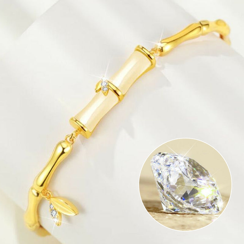 🔥 Haarfarbe 1+1 GRATIS!🌿Hetian Jade Bambus Armband🎍