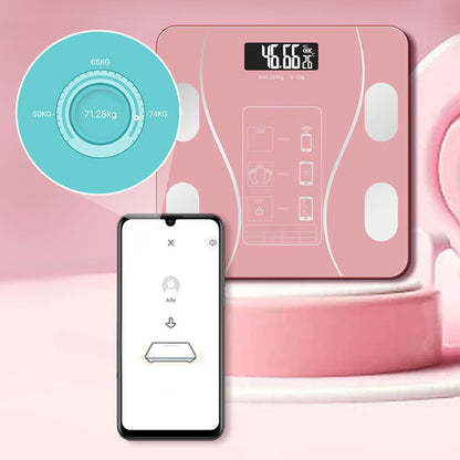 🥳💞Über 50.000 Stück verkauft!👵❤️ 50 % Rabatt! Intelligente Körperfettwaage – Kennen Sie Ihre Werte, verfolgen Sie Ihre Gesundheit! Misst ganz einfach Gewicht und Körperfett. Großes Display, automatische Einschaltung. Ihr Begleiter für Ihr Wohlbefinde