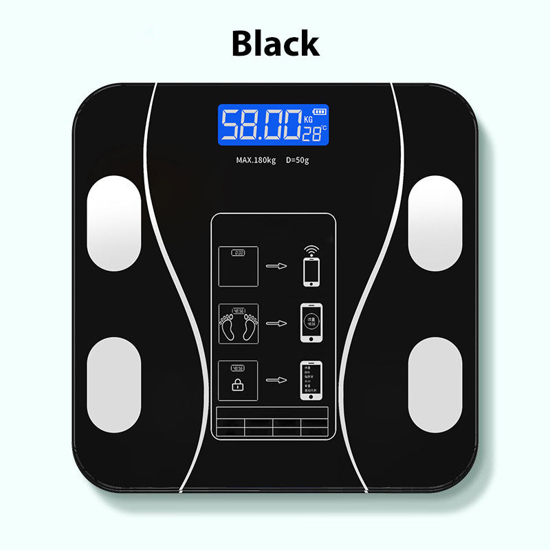 🥳💞Über 50.000 Stück verkauft!👵❤️ 50 % Rabatt! Intelligente Körperfettwaage – Kennen Sie Ihre Werte, verfolgen Sie Ihre Gesundheit! Misst ganz einfach Gewicht und Körperfett. Großes Display, automatische Einschaltung. Ihr Begleiter für Ihr Wohlbefinde