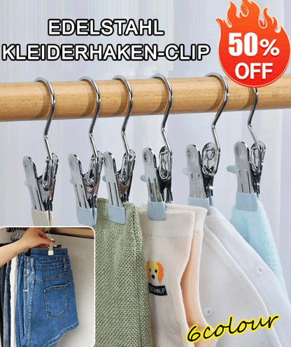 🔥🔥HEIßER SALE 50% RABATT🔥🔥Platzsparender Kleider- und Huthaken👖
