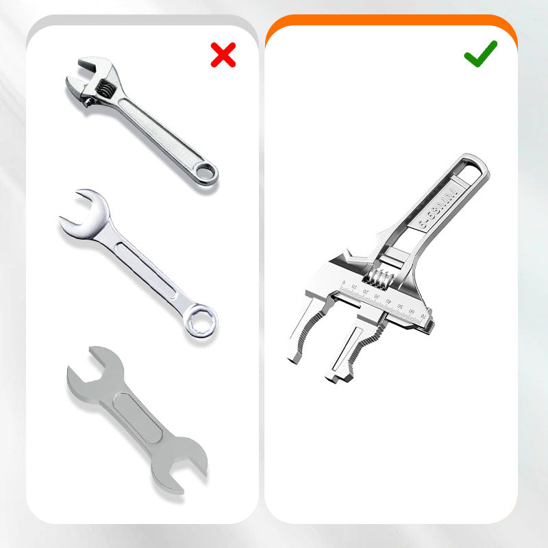 🔧⚙️ Reversibler Spülenschlüssel – 6–68 mm Maulöffnung 🔩🛠️ 50 % Rabatt begrenzt! Kraftvoll & präzise für Sanitär, Montage & Werkstatt – Kein Umstecken nötig, Zeit sparen!