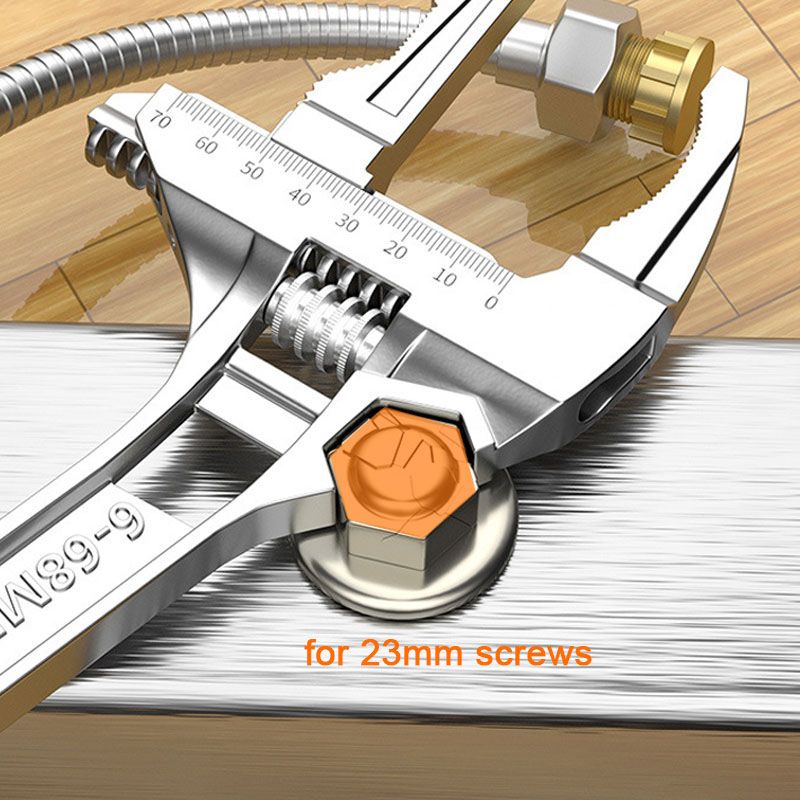 🔧⚙️ Reversibler Spülenschlüssel – 6–68 mm Maulöffnung 🔩🛠️ 50 % Rabatt begrenzt! Kraftvoll & präzise für Sanitär, Montage & Werkstatt – Kein Umstecken nötig, Zeit sparen!