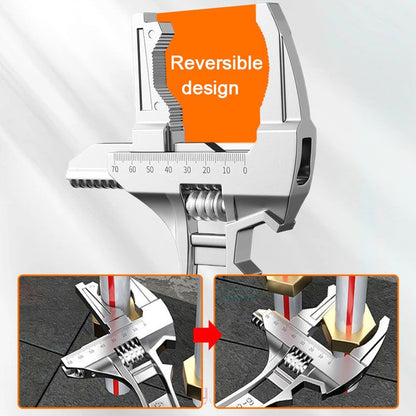 🔧⚙️ Reversibler Spülenschlüssel – 6–68 mm Maulöffnung 🔩🛠️ 50 % Rabatt begrenzt! Kraftvoll & präzise für Sanitär, Montage & Werkstatt – Kein Umstecken nötig, Zeit sparen!