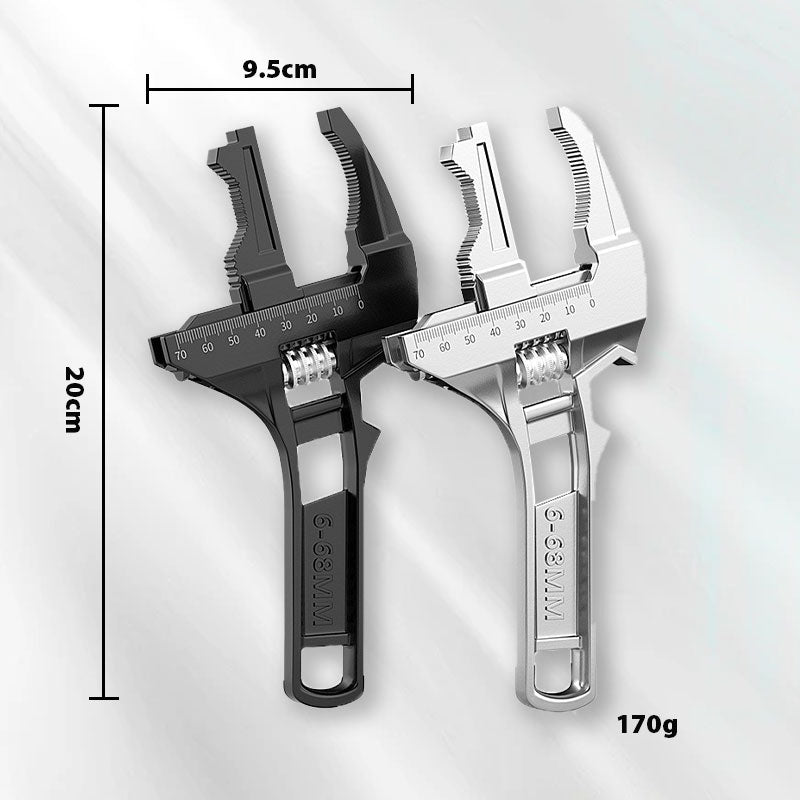 🔧⚙️ Reversibler Spülenschlüssel – 6–68 mm Maulöffnung 🔩🛠️ 50 % Rabatt begrenzt! Kraftvoll & präzise für Sanitär, Montage & Werkstatt – Kein Umstecken nötig, Zeit sparen!