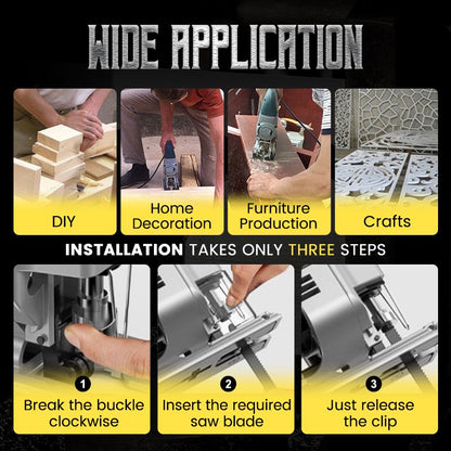 🔥 Curve Saw Blade Eco-Board elektrisches Jigsaw Blade Kit🔥