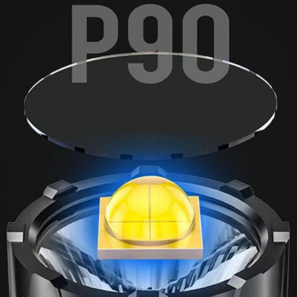 🔥Tragbare Handheld Hochleistungs-LED-Taschenlampe🔦✨