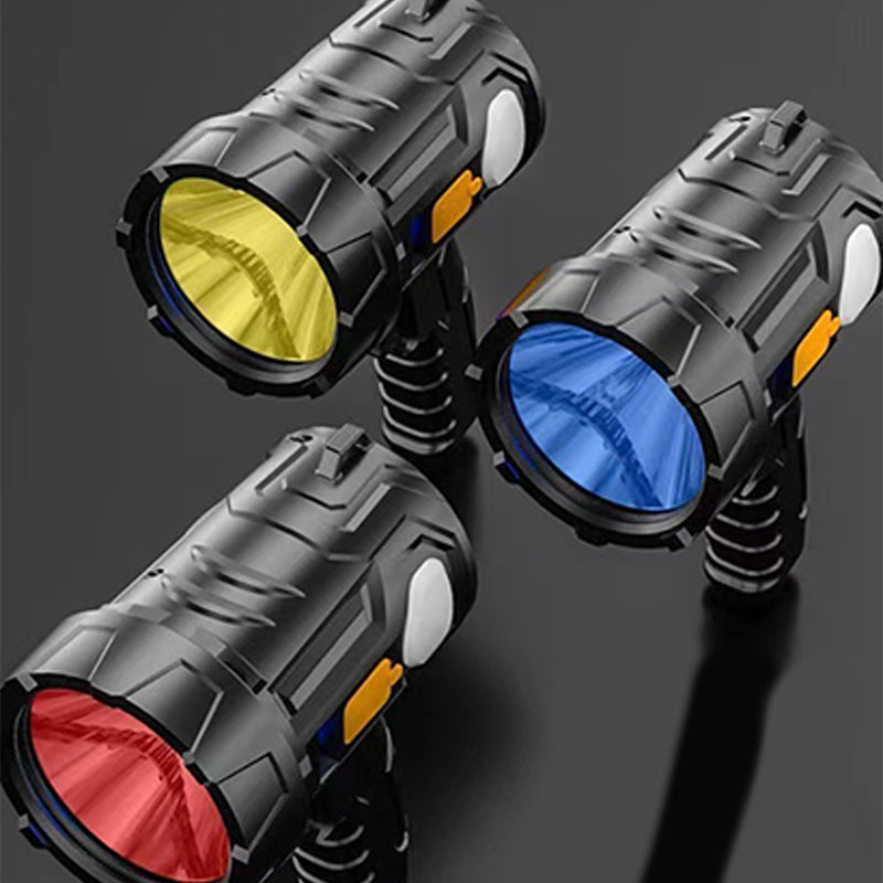 🔥Tragbare Handheld Hochleistungs-LED-Taschenlampe🔦✨