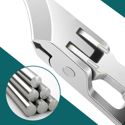 Multifunktionaler, spritzwassergeschützter Eagle-Beak-Schräg-Nagelknipser mit 25°-Schnittwinkel