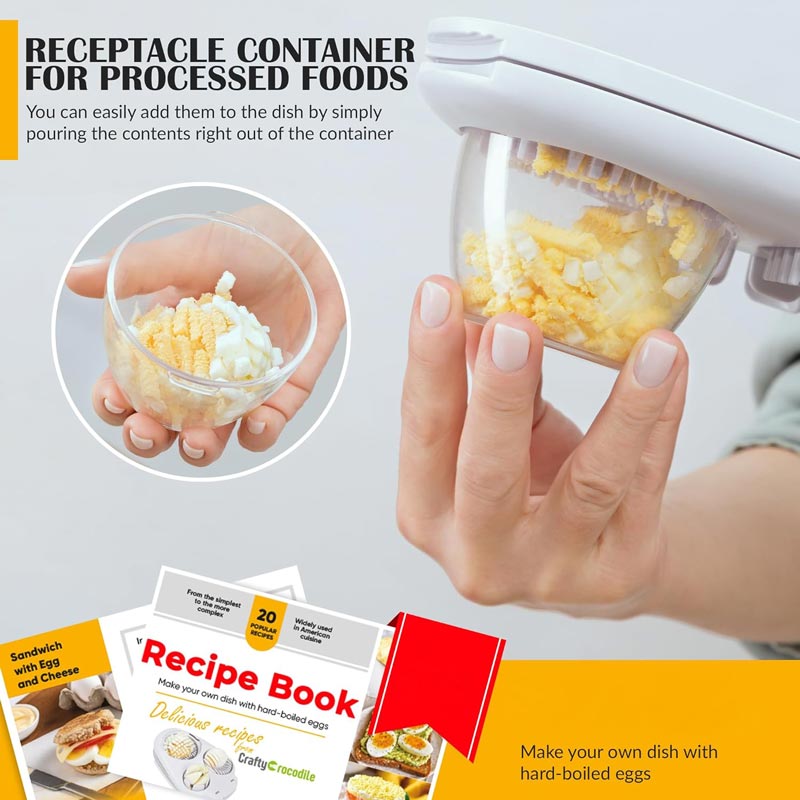 ⏳Begrenzte Zeit 53% Rabatt💥🥚 Multifunktionaler 3-in-1-Eierschneider