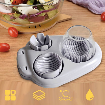 ⏳Begrenzte Zeit 53% Rabatt💥🥚 Multifunktionaler 3-in-1-Eierschneider