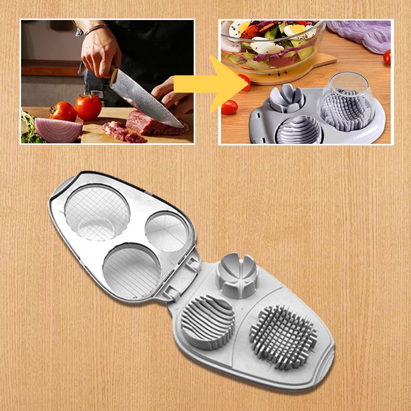 ⏳Begrenzte Zeit 53% Rabatt💥🥚 Multifunktionaler 3-in-1-Eierschneider