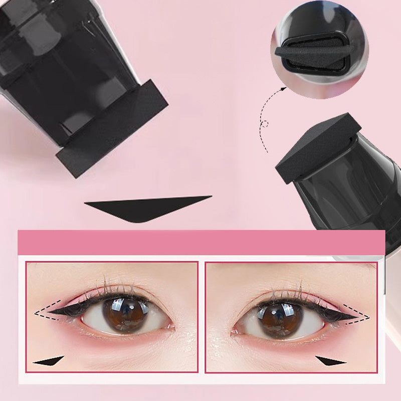 💞LETZTER TAG – KAUF 1, ERHALTE 1 GRATIS💞Integrierter rotierender Eyeliner-Stempelstift