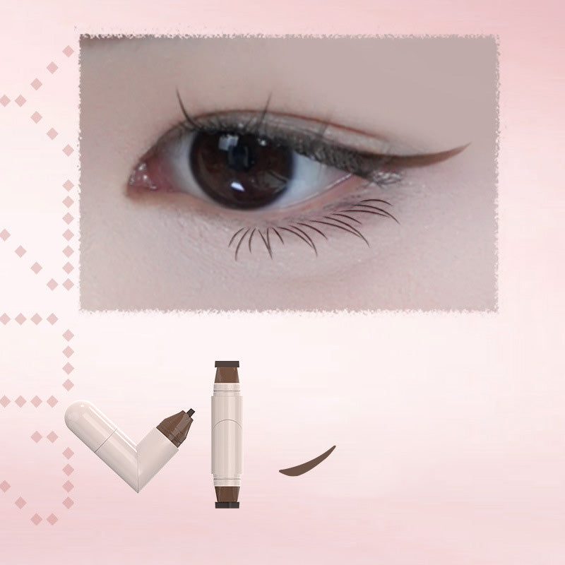 💞LETZTER TAG – KAUF 1, ERHALTE 1 GRATIS💞Integrierter rotierender Eyeliner-Stempelstift