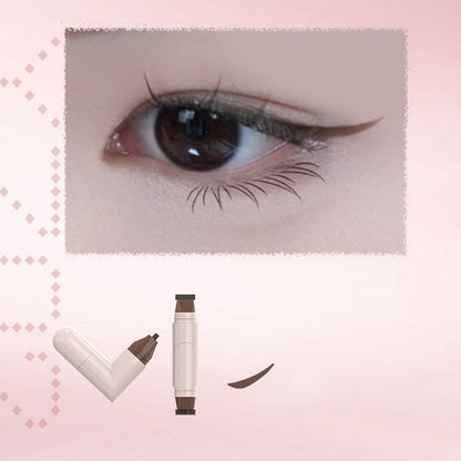 💞LETZTER TAG – KAUF 1, ERHALTE 1 GRATIS💞Integrierter rotierender Eyeliner-Stempelstift