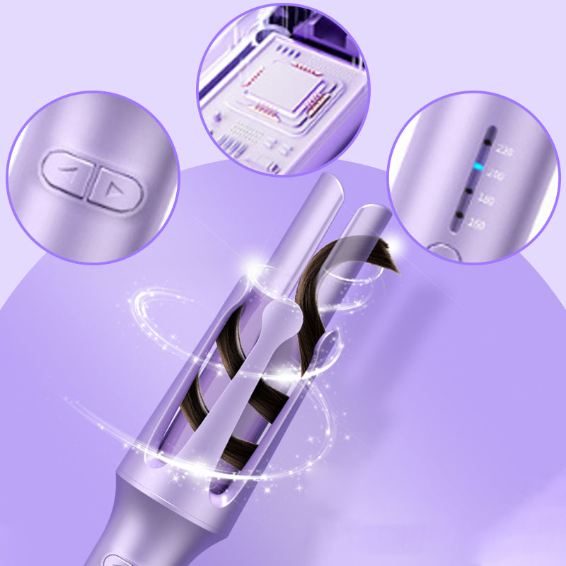 ✨Machen Sie es jedem leicht, wunderschönes Haar zu locken 😍Vollautomatischer Lockenstab für das Haarstyling