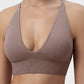 ⏳  Begrenzte Zeit 50% frei! 💥 Nahtloser tiefer V-Ausschnitt Sport-BH für Damen (Je mehr Sie kaufen, desto höher der Rabatt)