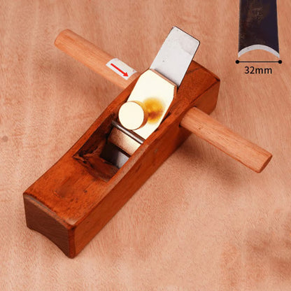 Handgefertigte halbrunde Hobel aus Holz