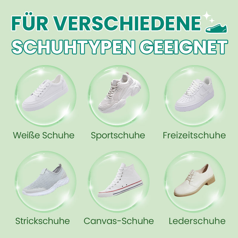 👟🔥Kaufe 2 und erhalte 1 gratis 🔥Multifunktionaler, effektiver und milder Schuhrreiniger