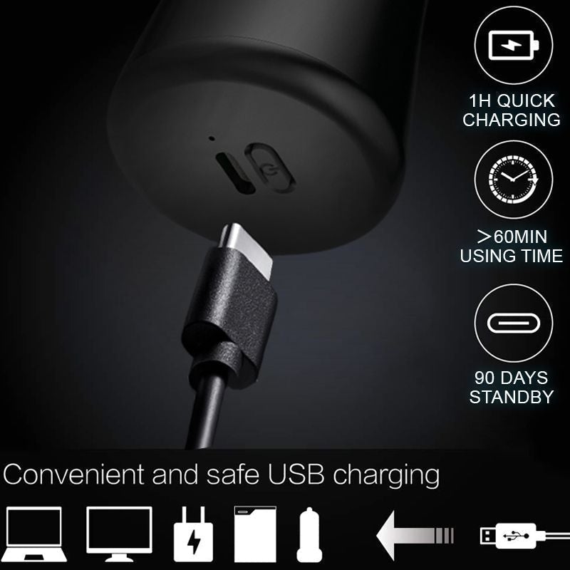 🔥🔥🔥Weihnachtsverkauf【 Super-hoher Rabatt】——🪒Waschbarer elektrischer Rasierapparat im Taschenformat