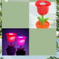 Sonnenblume Automatische Blase Maschine mit musikalischen Lichtern