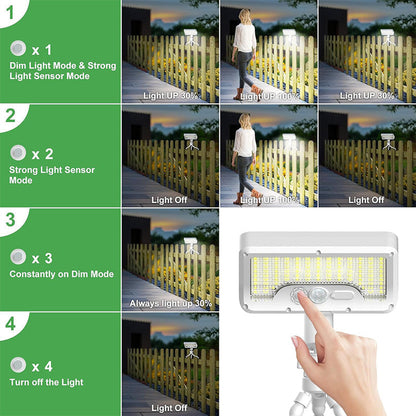 🔥Hot Sale 50% OFF🔥Removable Portable Dual Charging USB-C ＆ Solar Sensor Light