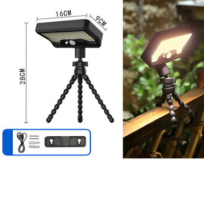 🔥Hot Sale 50% OFF🔥Removable Portable Dual Charging USB-C ＆ Solar Sensor Light