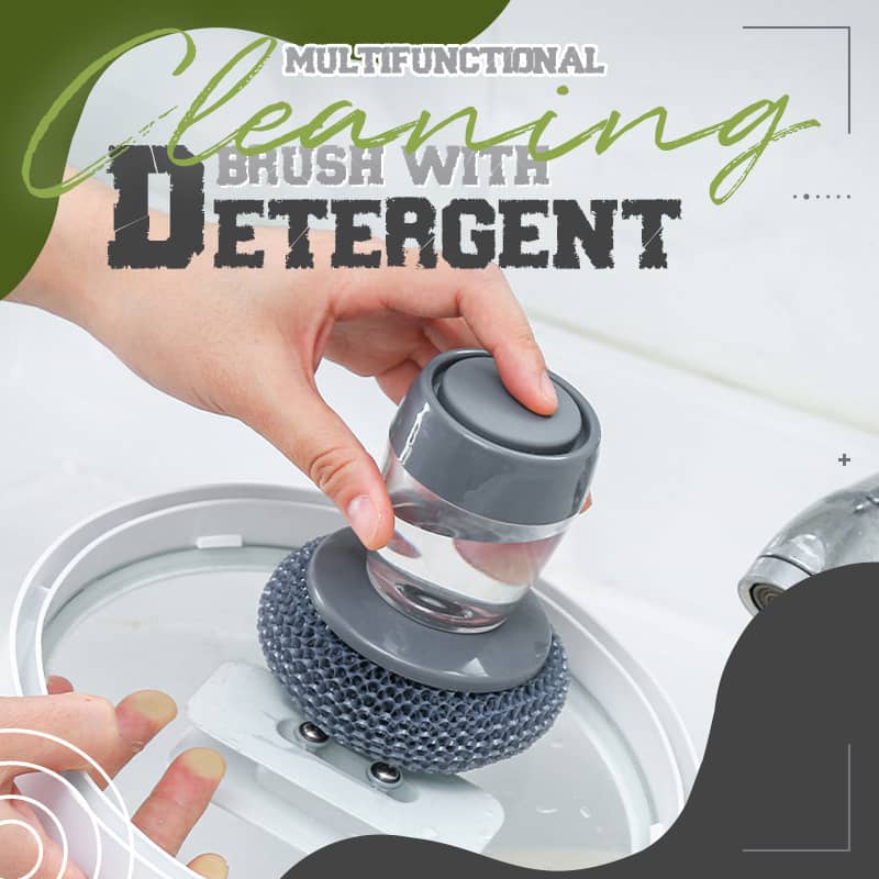 📢📢50 % Rabatt!! ⏰ Palm Bürste Abwaschbürste mit Integriertem Spülmittelspender – Praktisch, Ergonomisch & Ideal Für Effizientes Spülen In Der Küche 💧