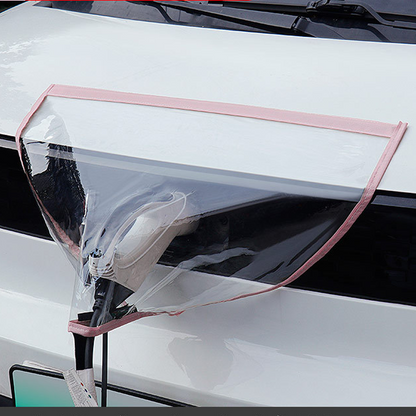 ⚡ Schützen Sie Ihren EV-Ladeanschluss! 🚗💧 Magnetische, wasserdichte Abdeckung für sorgenfreien Gebrauch.