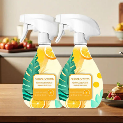 Kraftvolles Entfettungsspray mit Orangenduft für die Küche