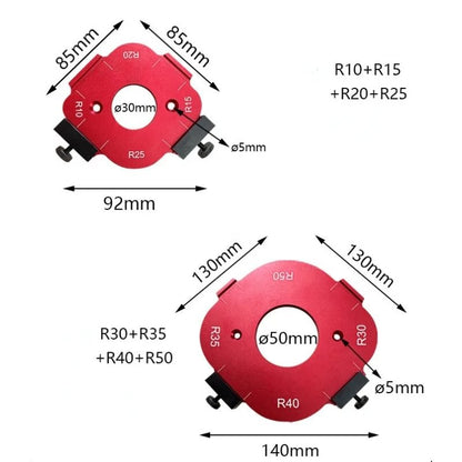 ⏳Zeitlich begrenzte Spezial⏰4-in-1-Bogenwinkel-Positionierungsschablone