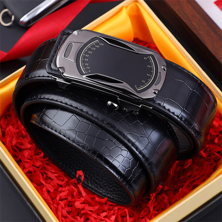 ⏳Begrenzte Zeit 50% Rabatt💥Herren-Gürtel mit Krokodilprägung und automatischer Schnalle