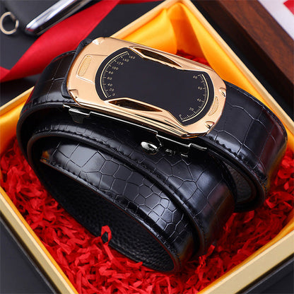 ⏳Begrenzte Zeit 50% Rabatt💥Herren-Gürtel mit Krokodilprägung und automatischer Schnalle