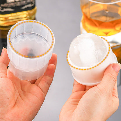 ⏳ SOMMERSCHLUSSVERKAUF - JETZT 50%! ❄️ Tragbarer Silikon-Eiskugelbereiter