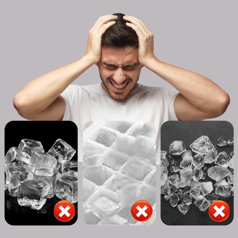 ⏳ SOMMERSCHLUSSVERKAUF - JETZT 50%! ❄️ Tragbarer Silikon-Eiskugelbereiter