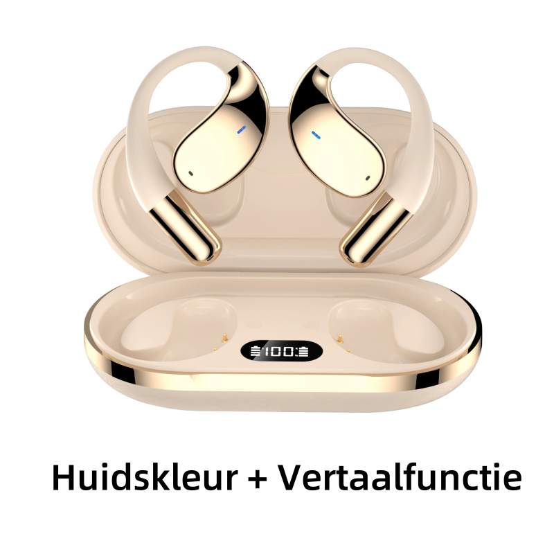 🎧✨Kabellose Open-Ear-Kopfhörer mit LED-Anzeige
