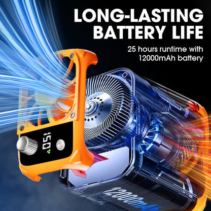 Outdoor-Hüftventilator zum Umhängen 🌪️❄️