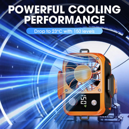 Outdoor-Hüftventilator zum Umhängen 🌪️❄️