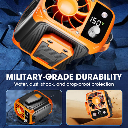 Outdoor-Hüftventilator zum Umhängen 🌪️❄️