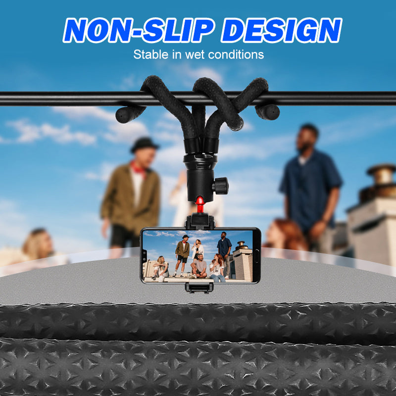 🔥2025 heißer Verkauf💥Tragbares 360° drehbares, flexibles Stativ für Telefon und Kamera