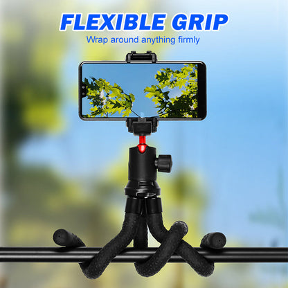 🔥2025 heißer Verkauf💥Tragbares 360° drehbares, flexibles Stativ für Telefon und Kamera