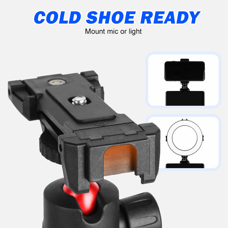 🔥2025 heißer Verkauf💥Tragbares 360° drehbares, flexibles Stativ für Telefon und Kamera