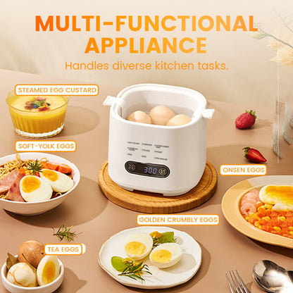 🎁Smart Mini-Eierkocher mit Touch-Panel – 6 Eier perfekt zubereitet | 55% Rabatt 🥚